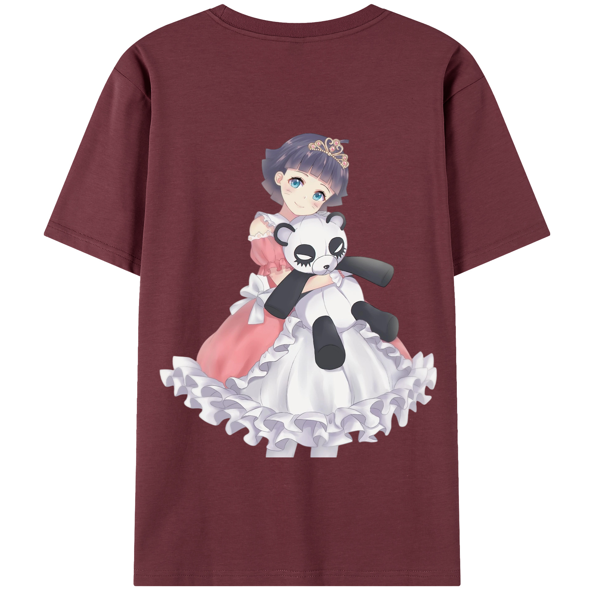 （画像用） NARUTO -ナルト- うずまき ヒマワリ Uzumaki Himawari 綿100％半袖Tシャツ（背面プリント）